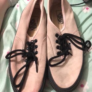 RESERVED platform vans